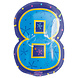 Tuf-Tuf Ballon à l'hélium Forme figurine 8 | 50cm Tuf-Tuf Ballon à l'hélium Forme figurine 8 | 50cm