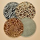 Hootyballoo Assiettes Safari à motifs d'animaux 23cm | 8 pièces Hootyballoo Assiettes Safari à motifs d'animaux 23cm | 8 pièces