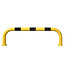 BLACK BULL Arceau de protection XL - 600 x 2000 - revêtu de poudre - jaune/noir