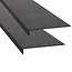 PROline Nez de marche antidérapant - noir - 600 x 230 x 30 mm