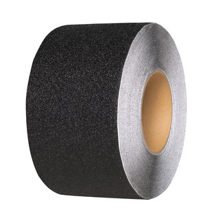 PROline Revêtement antidérapant 100 mm - rouleau - autocollant - noir