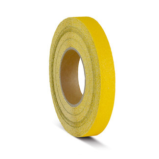 PROline Découpes antidérapantes - autocollant - flexible - jaune - 25 mm