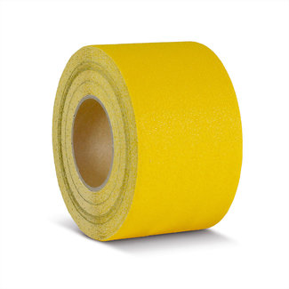 PROline Découpes antidérapantes - autocollant - flexible - jaune - 100 mm