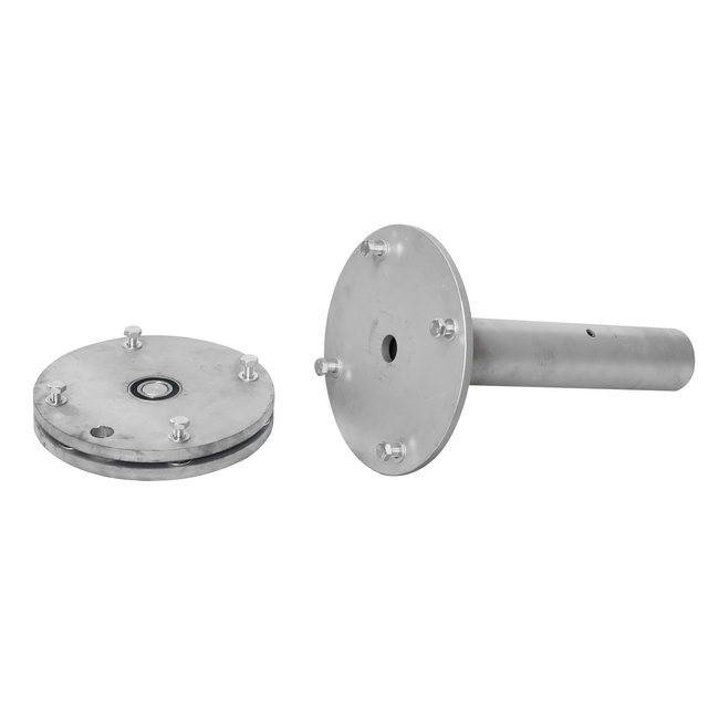 BLACK BULL Poteau de protection flexible et rotative SWING - Ø159 x 700 mm  - revêtu - jaune/noir