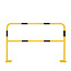 MORION Arceau de protection SMALL - 1500 x 1000 x 40 mm - 1.5 mm - jaune/noir