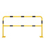 MORION Arceau de protection SMALL - 2000 x 1000 x 40 mm - 1.5 mm - jaune/noir
