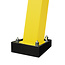 PU-veerelement - 146 x 166 x 50 mm- beschermplanken, beugels en S-Line palen