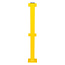 BLACK BULL Rambarde magasin S-line - poteau central - revêtu - jaune