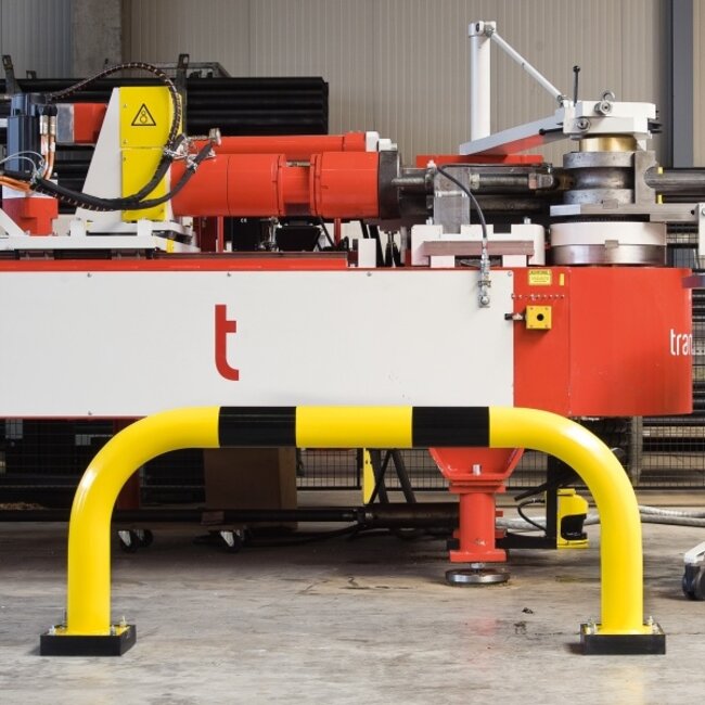 BLACK BULL Arceau de protection SWING 390 x 1000 mm - galvanisé/revêtu - jaune/noir