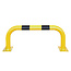 BLACK BULL Arceau de protection XL - 600 x 1500 - galvanisé/revêtu - jaune/noir