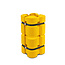 MORION Protection de pilier en plastique - 1100 x 450 (550) x 450 (550) mm - jaune