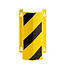 MORION Protection pour tuyaux - 500 x 292 x 230 mm - montage murale – galvanisé/thermolaqué - jaune/noir