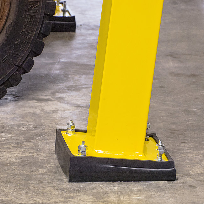 PU-veerelement -  206 x 206 x 50 mm - voor geleiders SWING en rampalen S en L