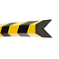 MORION stootrand - trapezium - zelfklevend - 1000 mm - geel/zwart