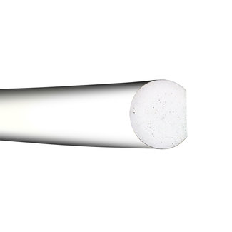 MORION Bordure de protection - O profil plat – autocollant – 1000 mm - blanc