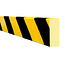 MORION stootrand - 5000 x 50 x 20 mm - zelfklevend -  geel/zwart