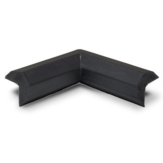 MORION Protection des bords angle intérieur - 2 branches - trapèze - autocollant - noir