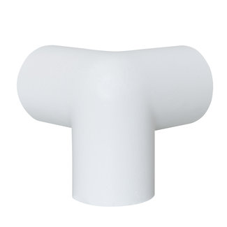 MORION Protection des bords angle extérieur - 3 branches - rond - autocollant - blanc