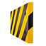 MORION stootbeschermer voor rechthoekige zuilen - geel/zwart