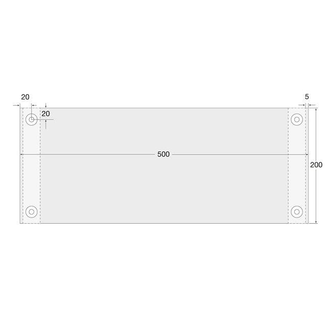 MORION Protection de colonnes pour pilier rectangulaire - jaune/noir