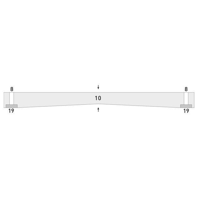 MORION Protection de colonnes pour pilier rectangulaire - jaune/noir