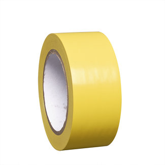 PROline tape - geel - zelfklevend - 75 mm - 33 m