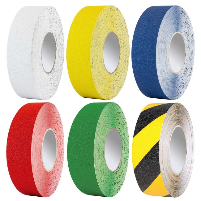 PROline Tape vinyle - autocollant - rouge - 50 mm - 25 m
