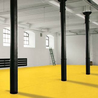 PROline-paint Peinture bicomposant pour sols industriels – 5 litres – jaune