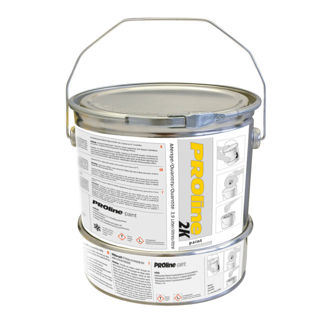 PROline-paint Peinture bicomposant pour sols industriels – 5 litres – jaune