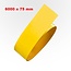 PROline Tape acier - autocollant - jaune - 6000 x 75 mm
