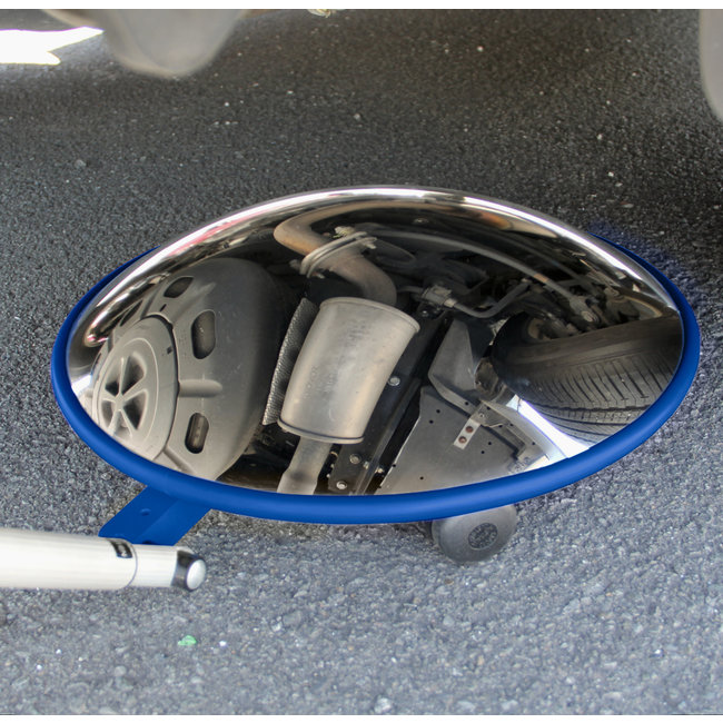 VISION Miroir d'inspection sur roulettes - Ø 450 mm - bras télescopique