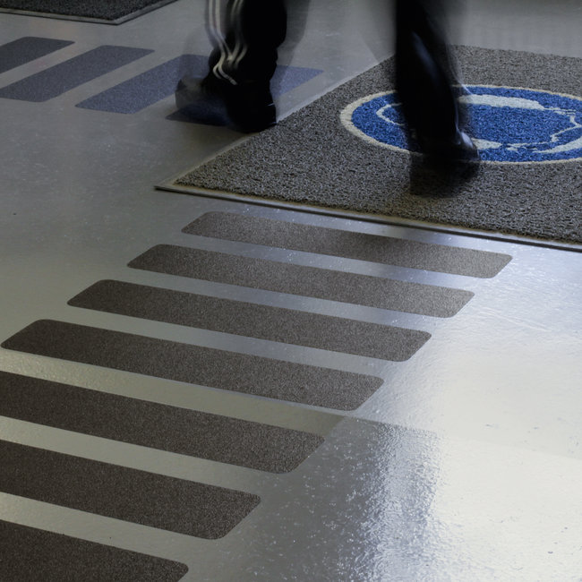 PROline Découpes antidérapantes 150 x 610 mm - autocollant - noir