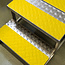 PROline Découpes antidérapantes - autocollant - flexible - jaune - 150 mm