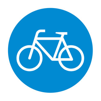 PROline-thermo Marquage – G11 (NL) / D7 (B) – piste cyclable – Ø 75 cm