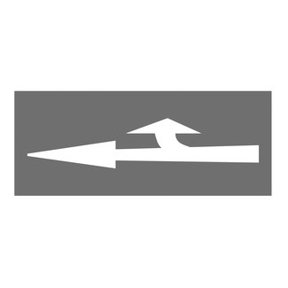 PROline-thermo Flèche tout droit + droite – blanc – 5000 mm