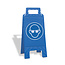 MORION Panneau pliable "PROTECTION OCULAIRE OBLIGATOIRE" – bleu – 600 x 275 x 270 mm