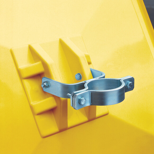 EUCRYL G 1 miroir industriel 400 x 600 mm - jaune/noir