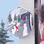 SPION industriële spiegel Ø 300 mm - wandmontage