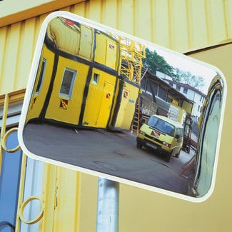 SPION Miroir industriel 600 x 800 mm - avec support