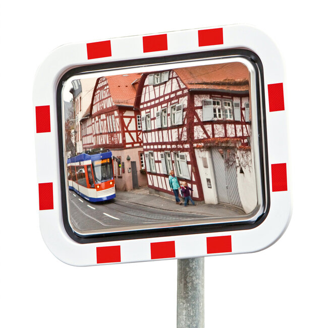 DURABEL ECO - miroir de sécurité en acier inoxydable - 600 x 800 mm