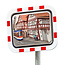 DURABEL ECO - miroir de sécurité en acier inoxydable - 600 x 800 mm