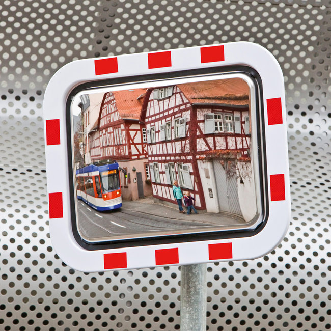 DURABEL ECO - RVS verkeersspiegel - 800 x 1000 mm