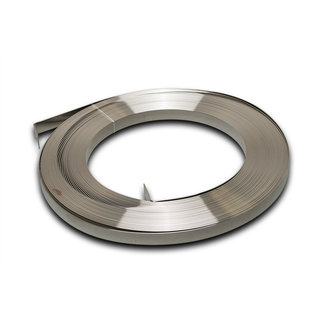 MORION Bande en acier inoxydable – 1/2'' (12 mm) – 30 m en boîte déroulante