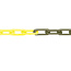 Chaîne en nylon robuste MNK - Ø 8 mm - 25 m - jaune/noir
