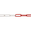 M-DEKO nylon ketting - Ø 6 mm - 50 m - rood/wit