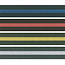 MORION magnetische afzetlintcassette - rood/zwart horizontaal - 4 m