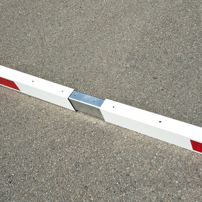 COMPACT Portique limitation hauteur - 3230 x 3010 mm - rouge/blanc