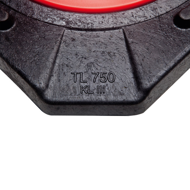 MORION EU Cône réfléchissant 750 mm - classe 2 - rouge/blanc