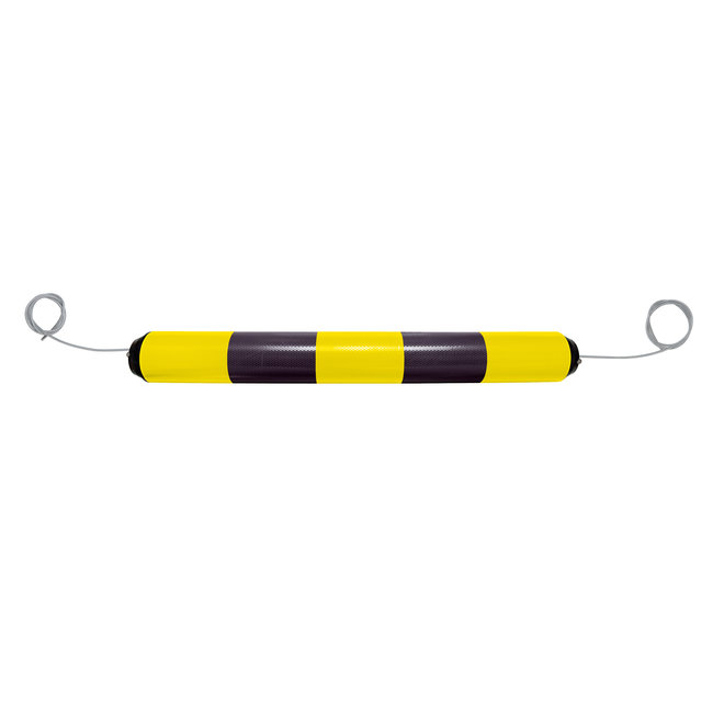 LeitPin-balise suspendue - 950 mm - Ø 100 mm - noir/jaune