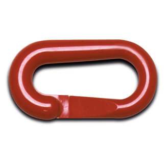 Maillon de connexion Ø 8 mm – polyamide – rouge